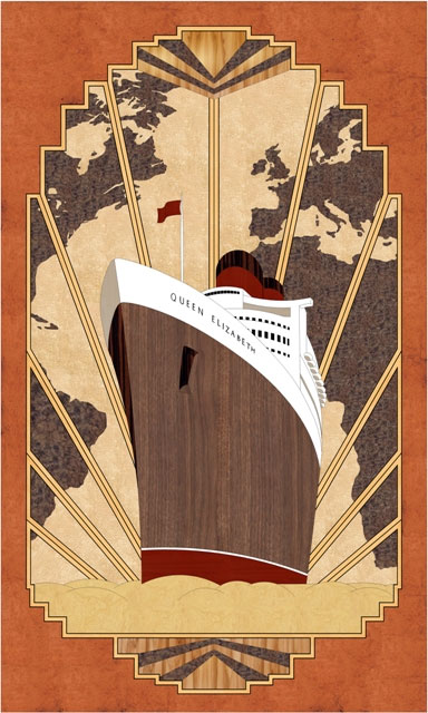 Cruise Ship Centerpiece