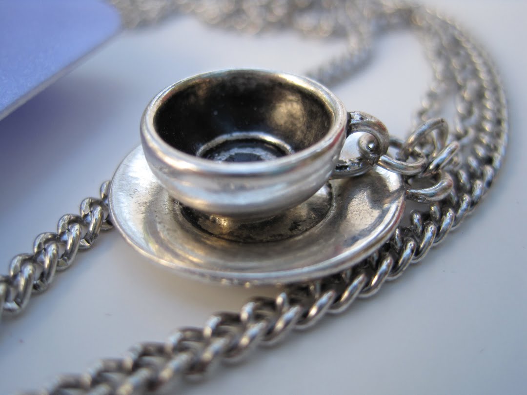 Tea With Friends A new teapot & teacup necklace