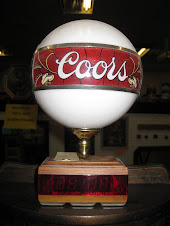 Coors lamp w/ clock