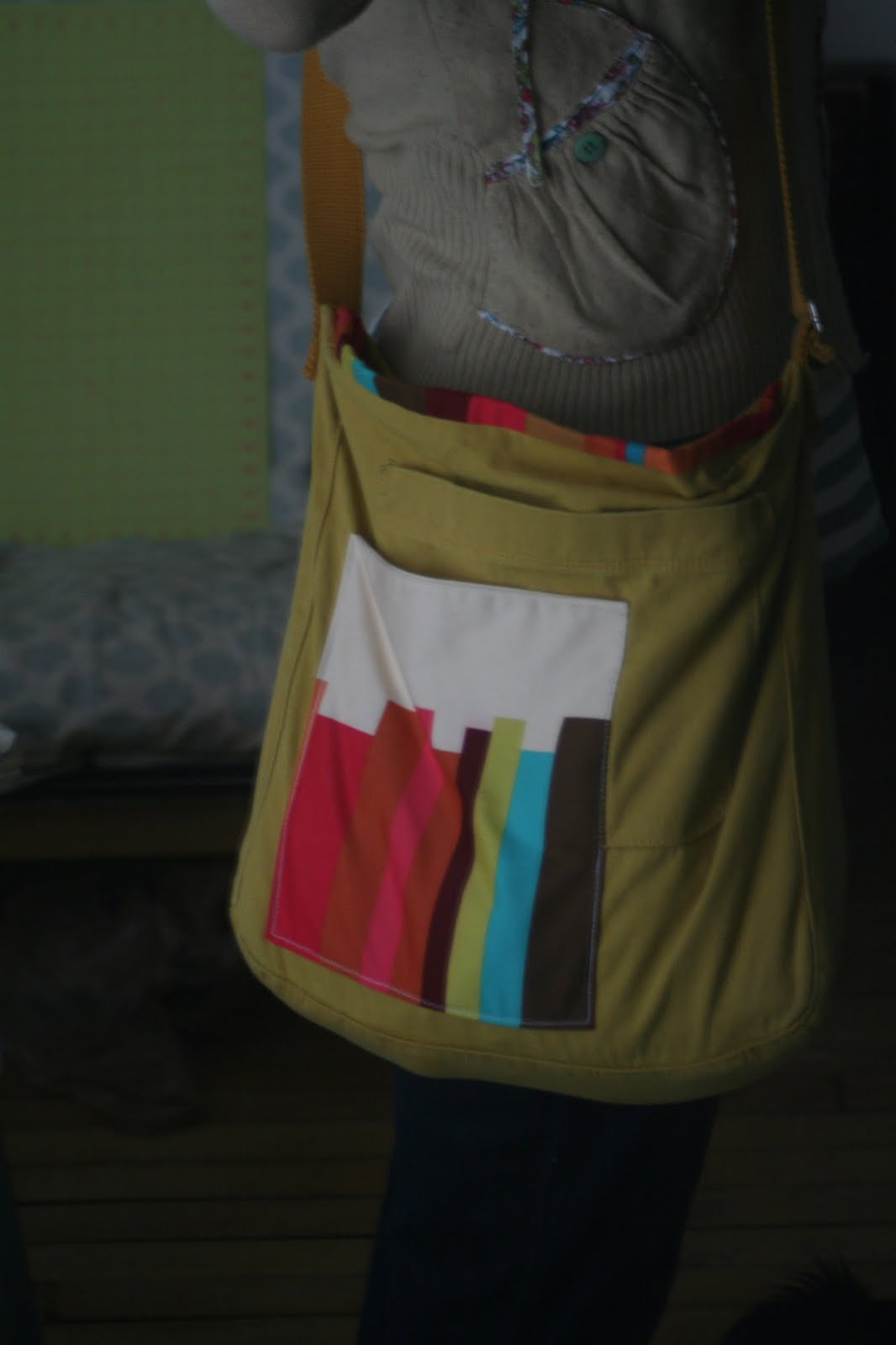 Messenger Bag Hack Rossie Crafts