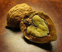 Walnuts Cracked Open