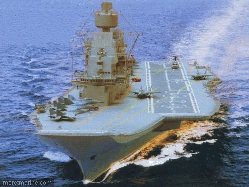 Russia confirma entrega do porta-aviões "Almirante Gorshkov" em 2012