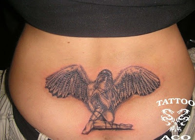 Girl Angel Tattoo