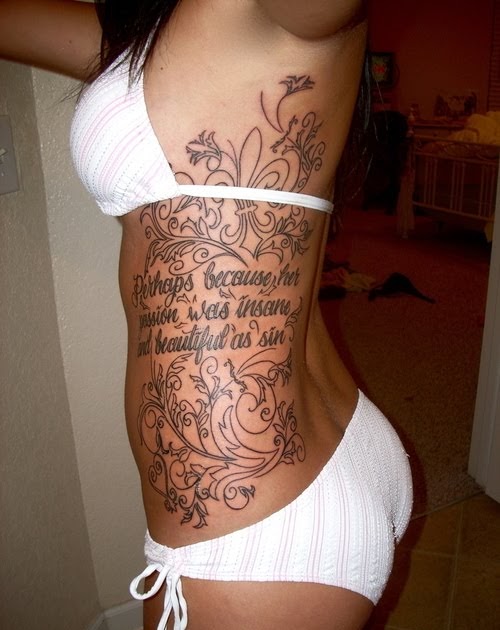 Big Of Tattoos Side Piece Tattoo Design Piicture