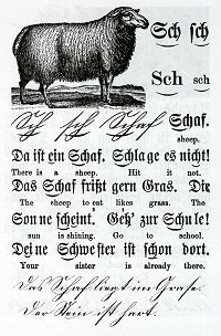 German handwriting & typescript, pre-WW2