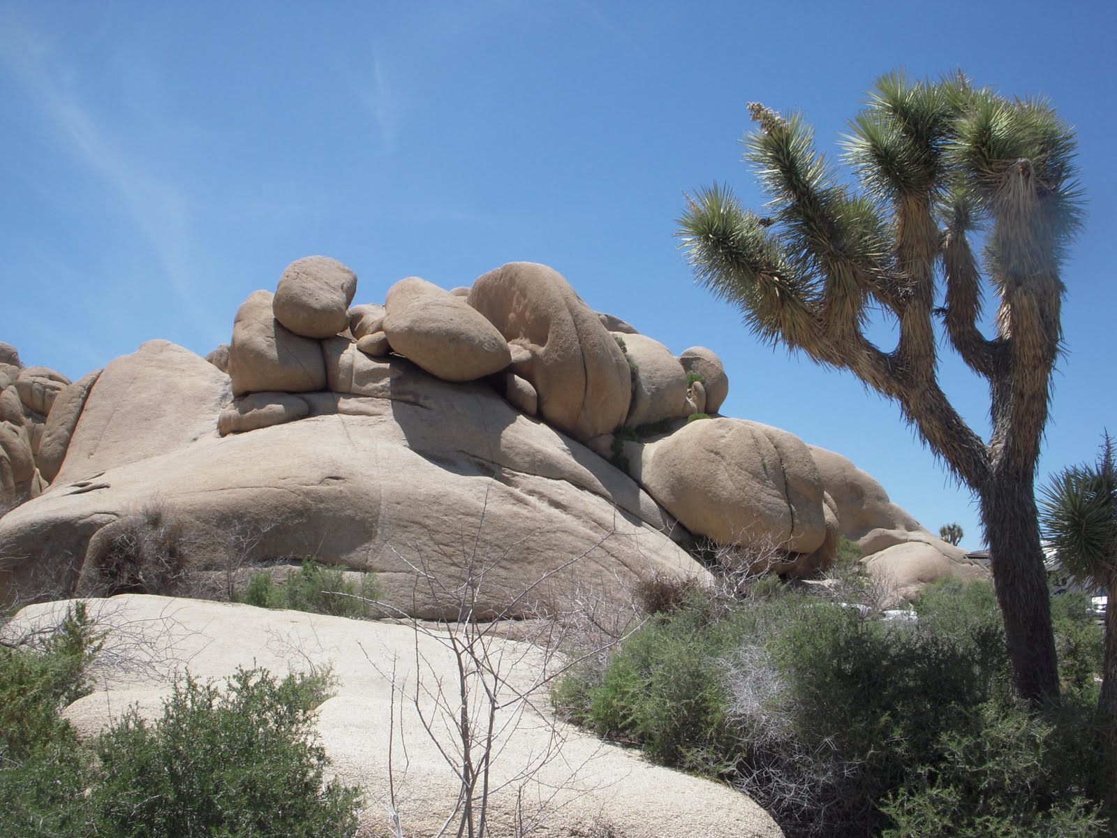 Edge of the Mirage boulderingJoshua Tree National Park