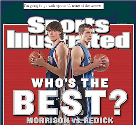 View From The Student Section Nba Finals Preview A K A The Adam Morrison Vs J J Redick Throwdown