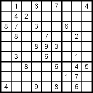 Weekly Sudoku Puzzle