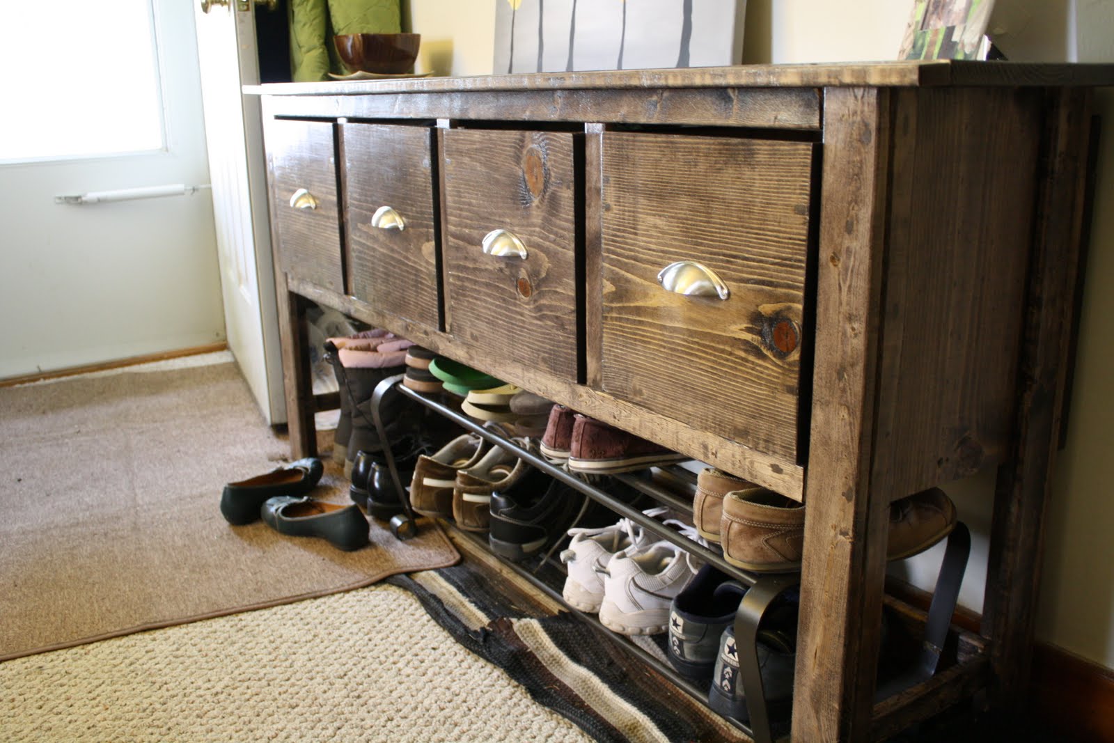 More Like Home: A Console Table Knock-Off