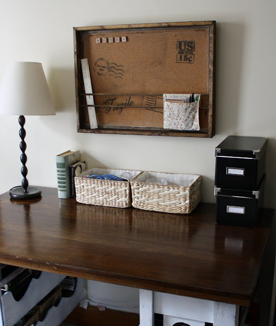 More Like Home Bulletin Board Makeover