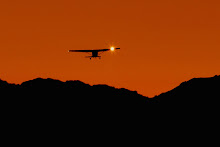 Airplane at Sunset