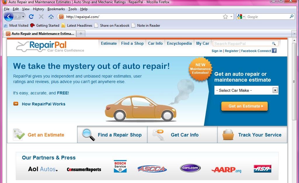 Repairpal Car Repair Sheets Repairpal Car Repair Sheets