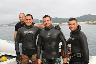 EQUIPO DE PESCASUB DEL CLUB NAUTICO CAS