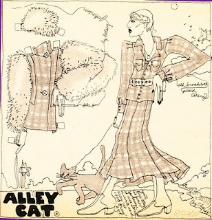 The Paper Collector Betsey Johnson S Alley Cat Paper Dolls