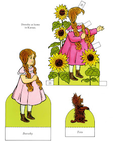 wizard of oz paper dolls