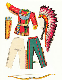 The Paper Collector: Boy paper doll