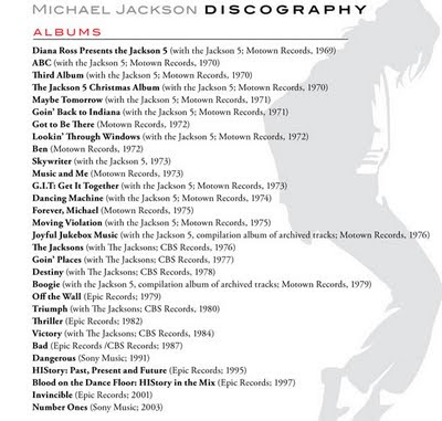 Michael Jackson Paper Doll