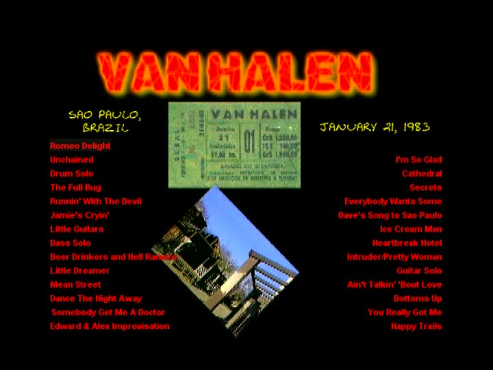 Van Halen - 1983-01-21 - Sao Pa...