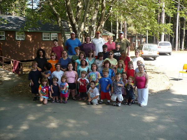 Group photo at camp