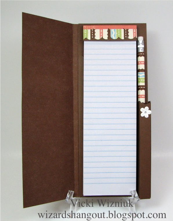 Wizard's Hangout Reusable Message Pad Holder