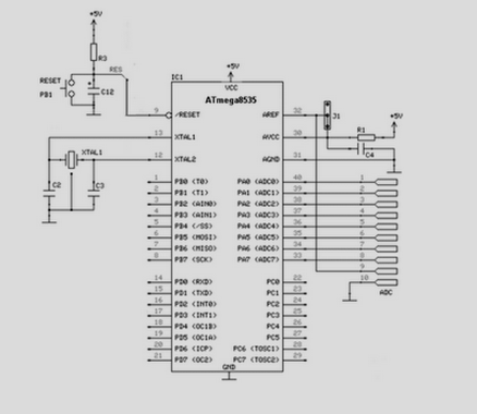 Sistem Minimum Mikrokontroler ATmega8535 |Koleksi Skema Rangkaian ...