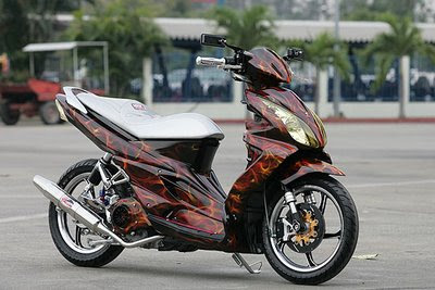 SUZUKI SKYWAVE MODIFICATION 