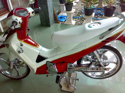 Honda Supra X 125 modifikasi