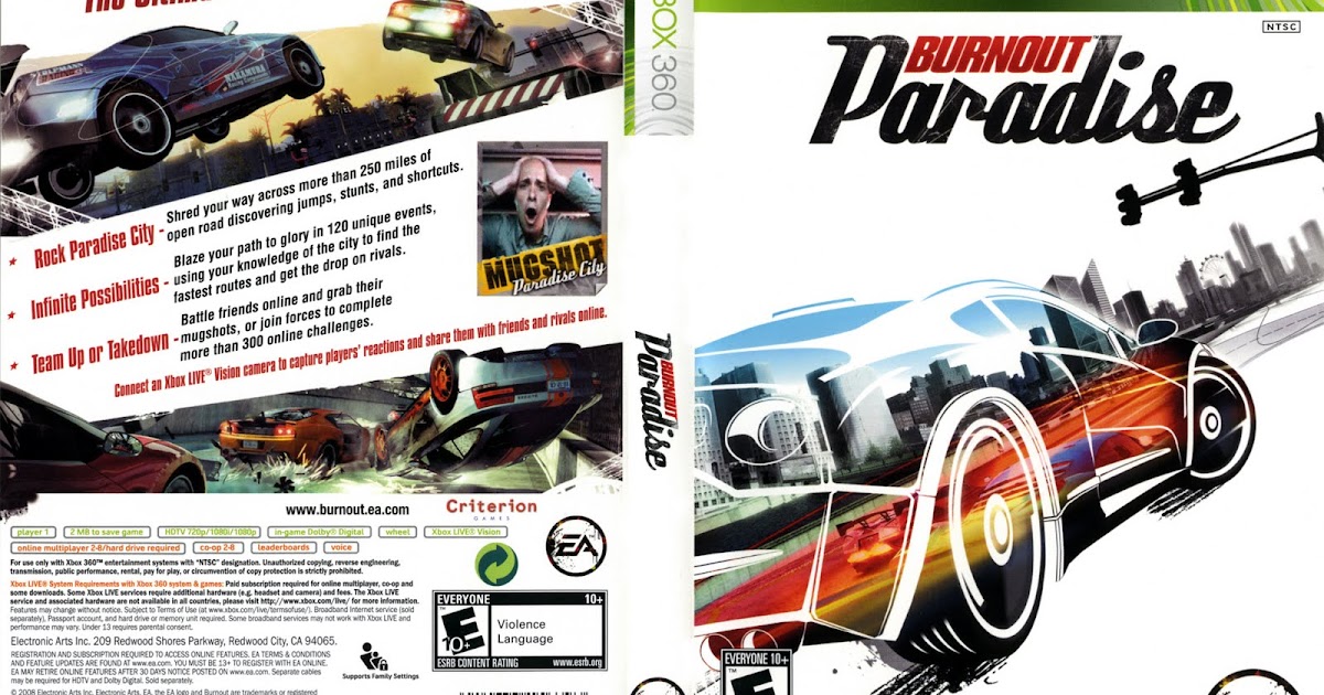 burnout paradise game saves xbox 360