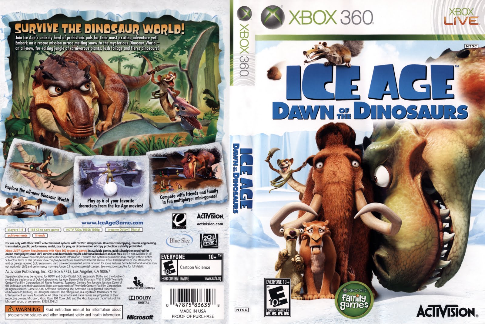 Games Covers Ice Age Xbox 360