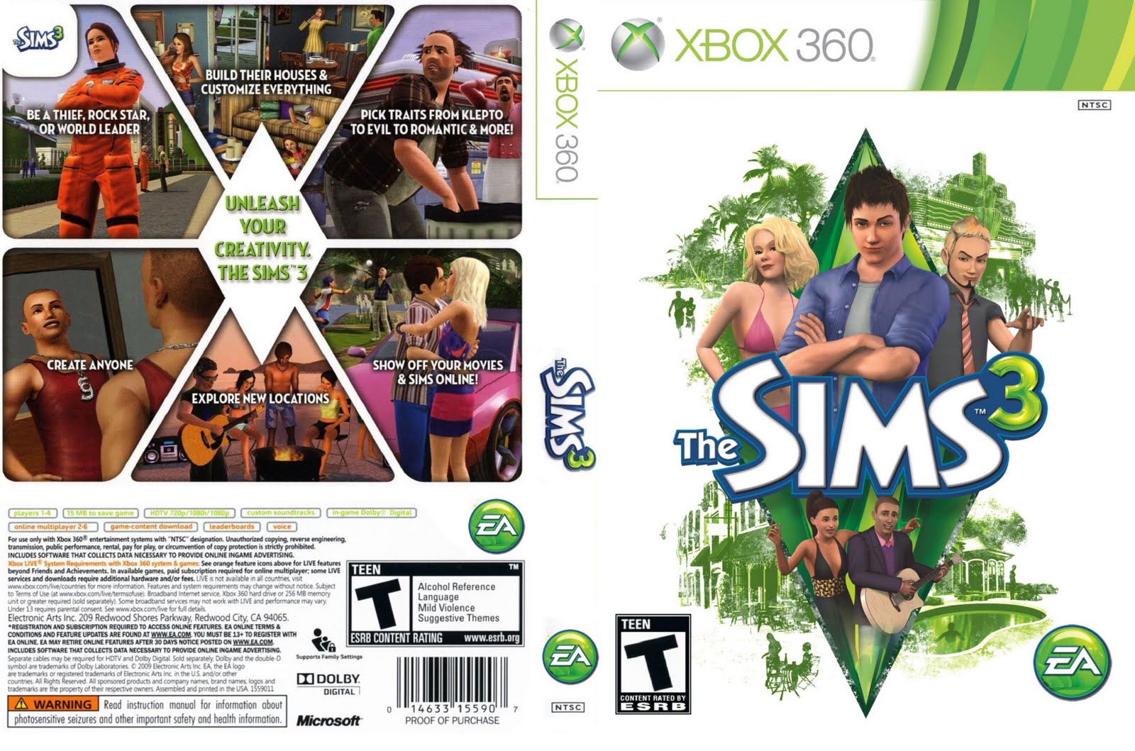 Sims 3 for xbox one