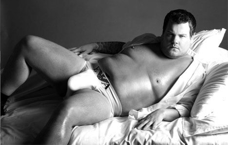 James Corden in a 'hilarious' spoof of the David Beckham ads. Yeah, I