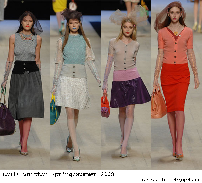 LOUIS VUITTON 2008 Cruise Collection Look Book, Womens Clothing/Bags