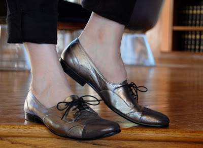 Silver Brogues