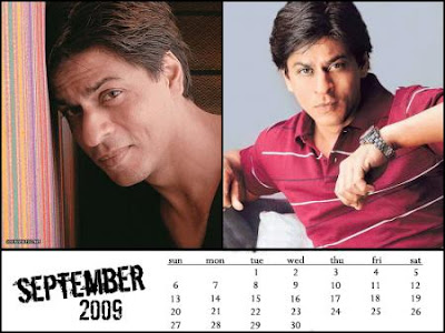 Shahrukh Khan 2009 Calendar