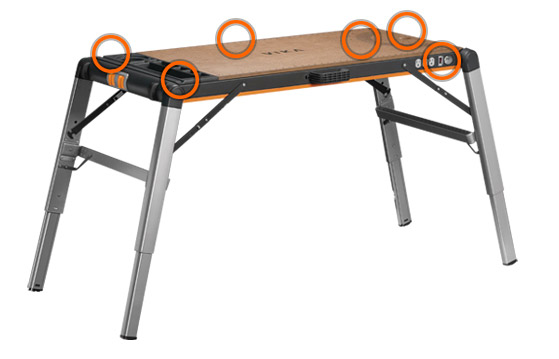 The Legendary Garage The Vika Portable Workbench