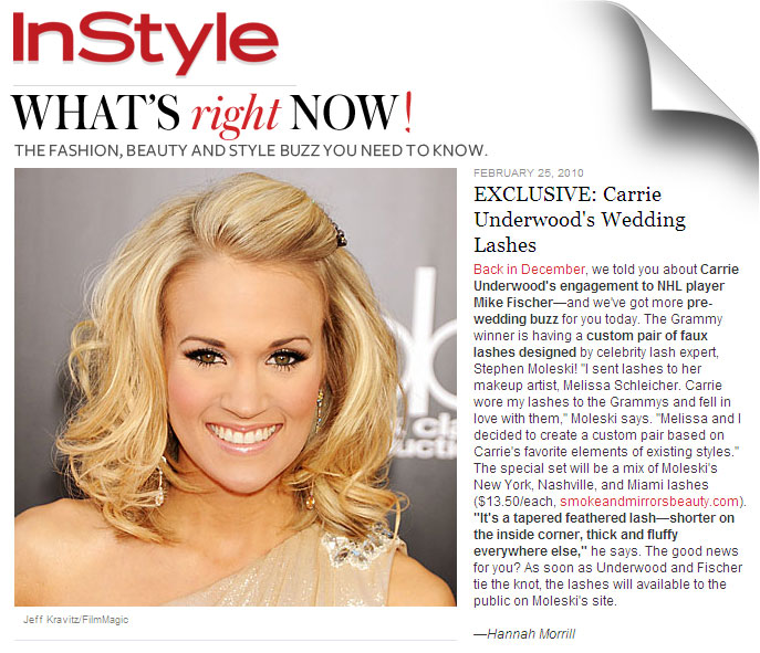  wedding lashes for Carrie Underwood Very nice Her lashes eye makeup 