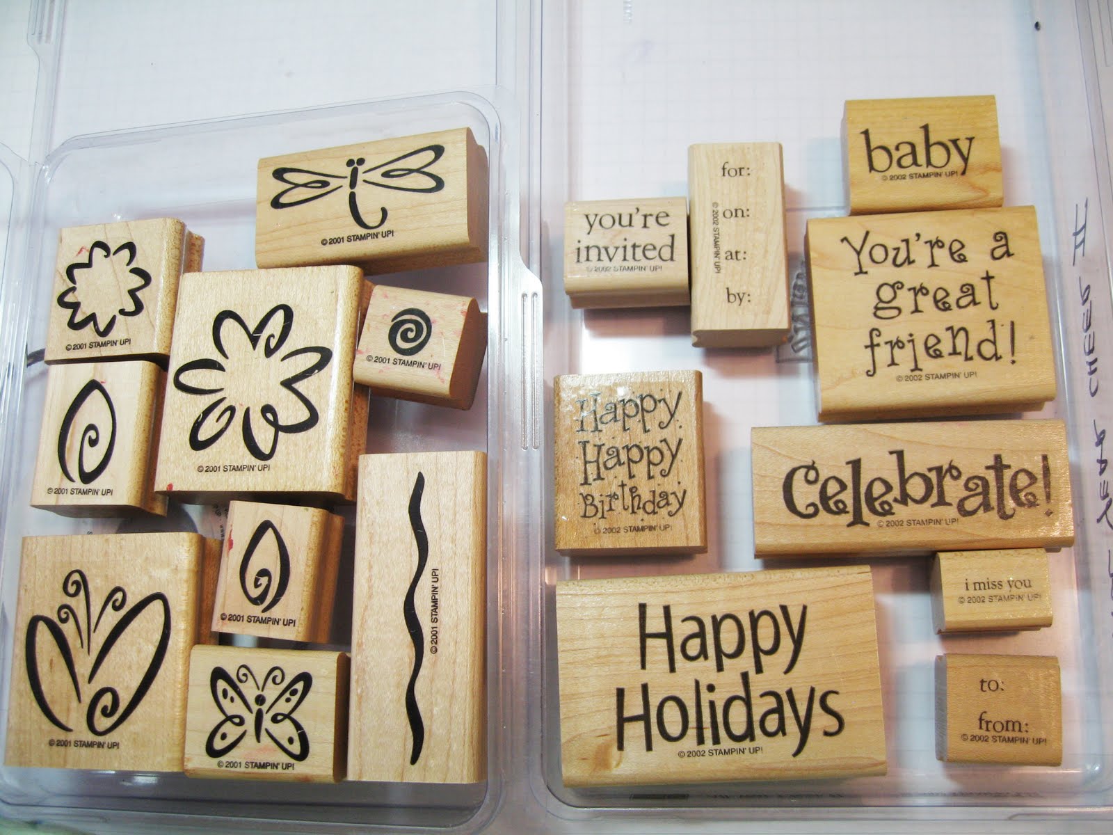 Maria's Stamping Station Stamp Sets and Accessories For Sale!