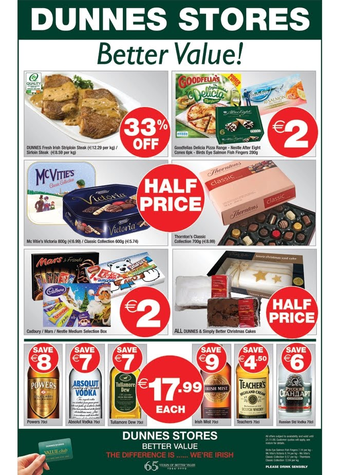 Irish Deals and Bargains Dunnes Stores Offers for this week