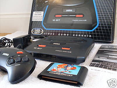 Vos premières consoles Sega+megadrive+2