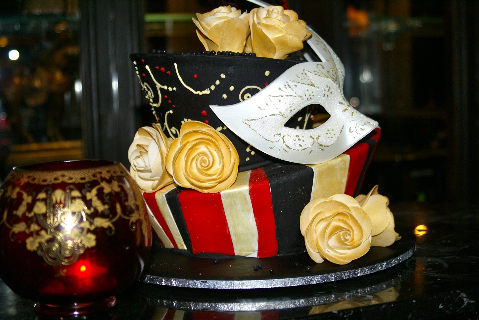 The Inspired Occasion 'Burlesque Masquerade' cocktail party