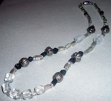 Crystal and Onyx Necklace