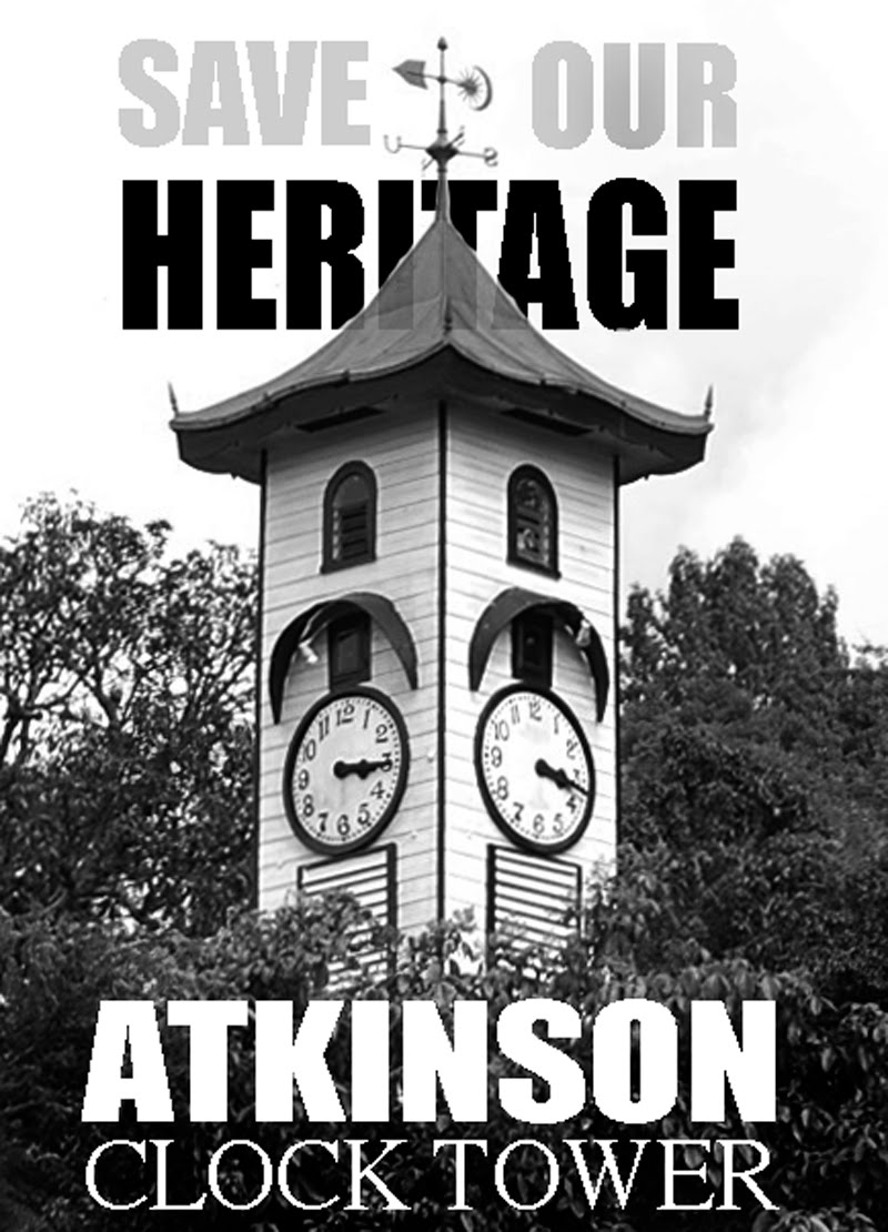 Heritage Sabah The history of the Atkinson Clock Tower