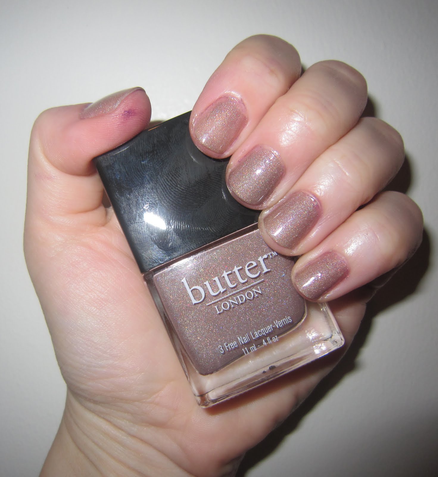 The Beauty of Life Some Sort of Amazing butter LONDON Nail Lacquer