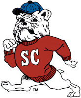 the south carolina state bulldogs primary logo that you see