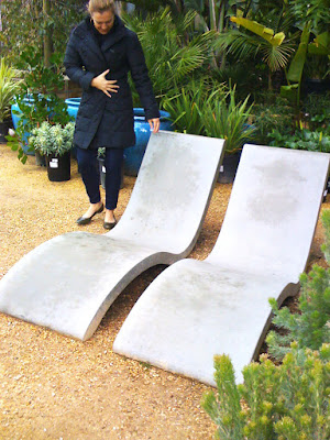 Concrete Chaise Lounge