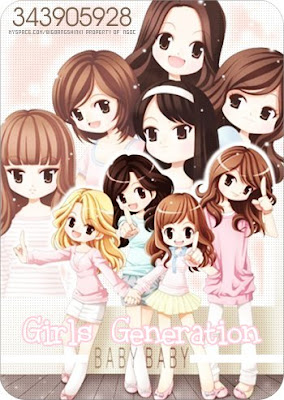 girls generation anime Anime+snsd