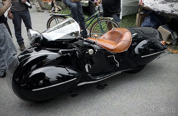HOT CARS TV: ART DECO MOTORCYCLE: 1930 Henderson custom
