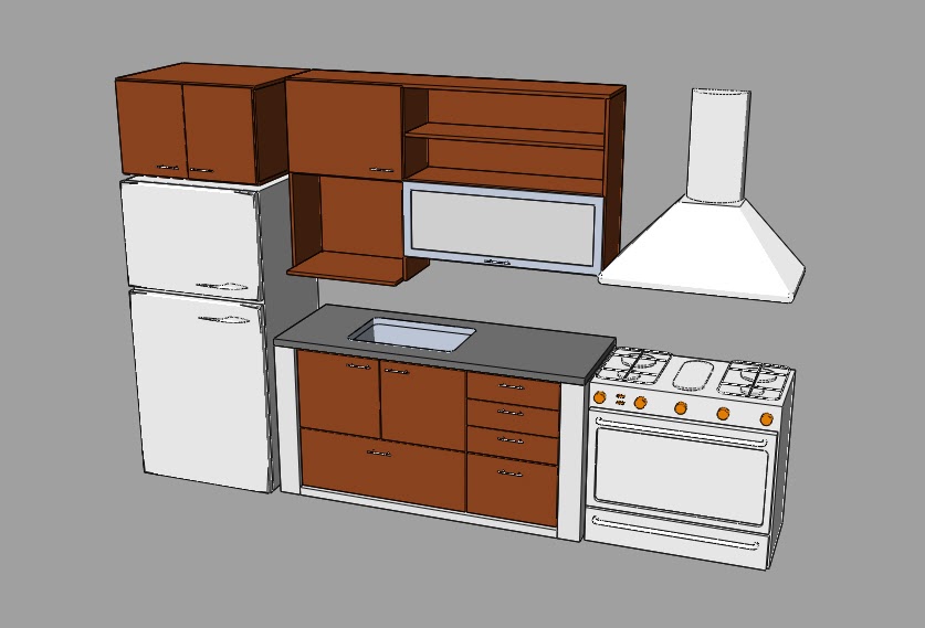 CHRONOS DISEÑOS: Cocina Clasica con ollero