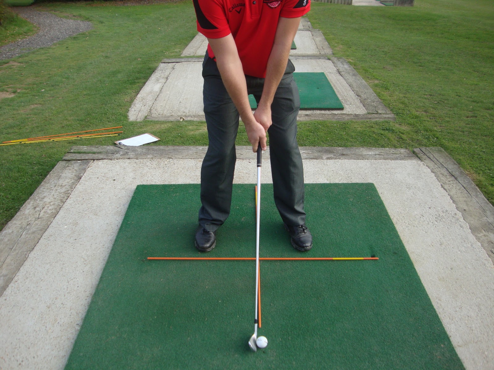 Dan Gale Golf Alignment and swing tips alignment rods