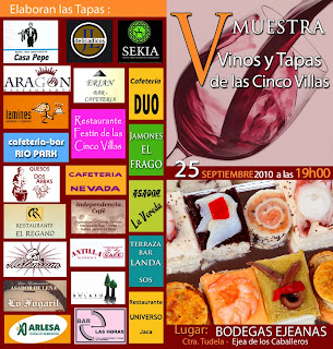 Vinos y tapas Cinco Villas